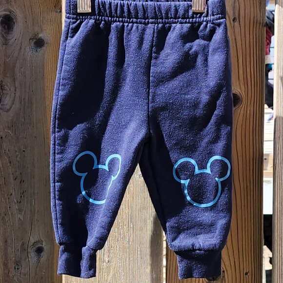 ADORABLE Disney Baby Mickey Knee Graphic 3-6 Months Baby Sweat Pants - Picture 3 of 4